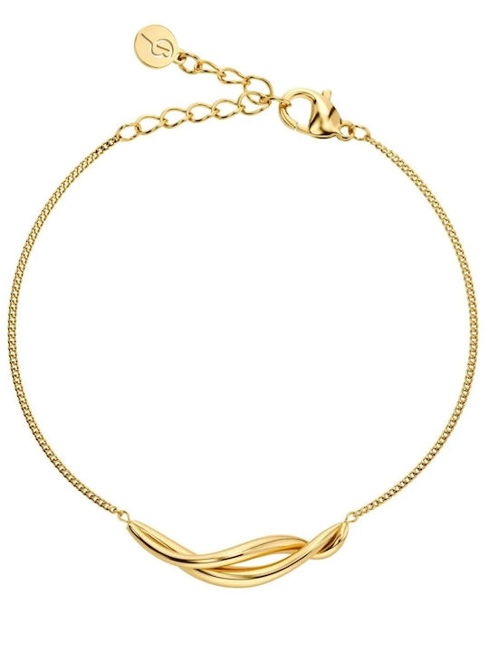 Edblad Women's Gold Plated Steel Bracelet 5cm