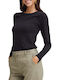 Damen T-Shirt Schwarz