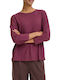 Damen Oversized T-Shirt Lila