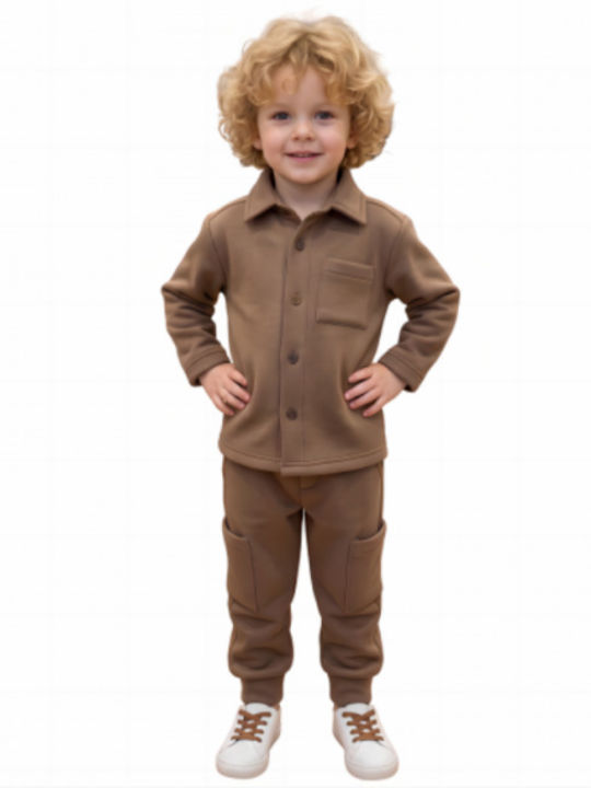 Serafino Kids Trouser Camel