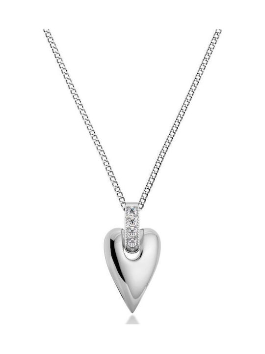 Edblad Колиета от Стомана с Зиркон