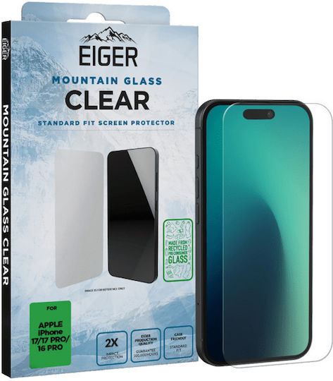 Eiger Sp Mountain Glass Clear Iphone 17/17 Pro/16 Pro