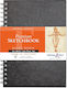 Stillman & Birn Spiral Sketch Pad Mixed Media Gamma 50 Sheets Ivory Cold Pressed 17.8x25.4cm 150g