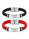 Women's Set Bracelets Made of Leather
