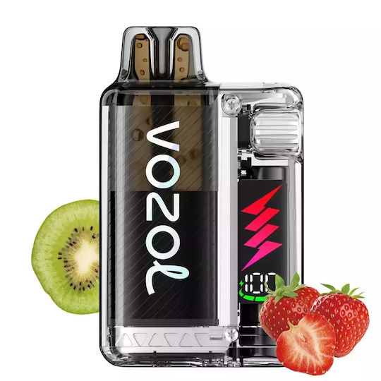 Vozol Ηλεκτρονικό Τσιγάρο μιας Χρήσης Strawberry Kiwi 2ml 20mg Κόκκινο