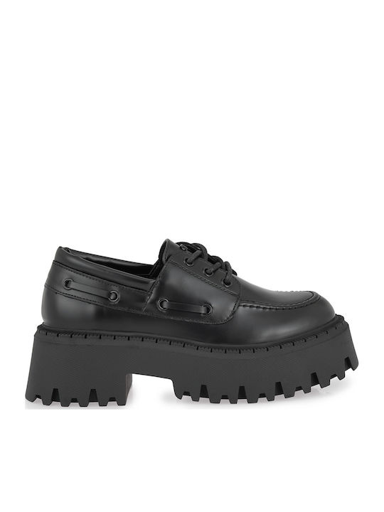 Damen Bootsschuhe in Schwarz Farbe