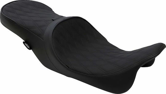 Drag Specialties Touring Saddle 0801-1008 Harley Davidson Flhtk 1868 Abs 19-24 1pc Black