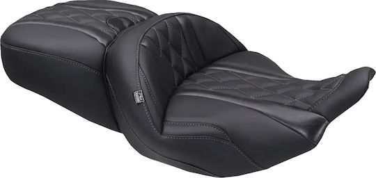 Mustang Saddle Deluxe Touring 89411gm Harley Davidson Fltrxse 1977 Abs 24 1pc Black