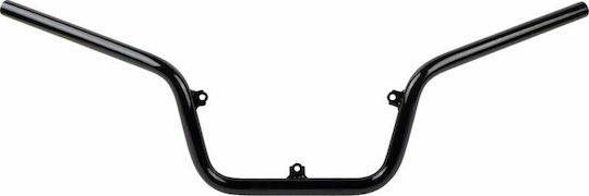 Moose Racing Steel Handlebar 22mm 600-1112-pu Width: 75cm Black