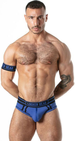 Locker Gear Ανδρικό Εσώρουχο Jockstrap Μπλε
