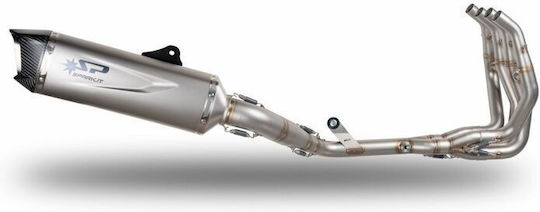 Spark Цялостна Изпускателна Система Force Tri-oval Conical Gka8855t Kawasaki Zx-4 Rr 400 Abs 24