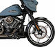 Klock Werks Front Fender Kwf-01-0321 Hugger Harley Davidson Fltrxse 1977 Abs 24 Black