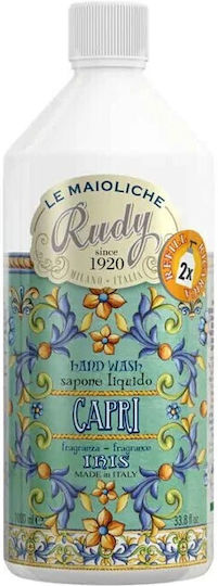 Rudy Profumi Le Maioliche Capri Rezerve Săpun Lichid de Mâini Iris & Ylang Ylang 1000ml