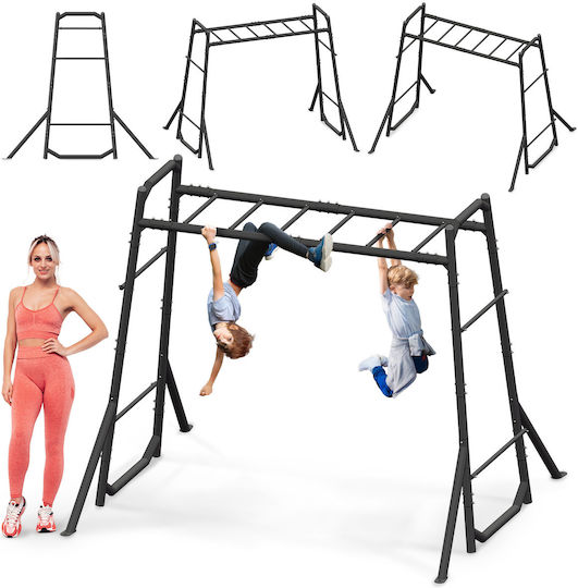 HyperMotion Scară de Gimnastică de Grădină cu Suprafață de Cățărare pentru 3+ Ani