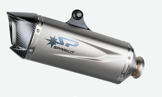 Spark Крайна Тръба На Изпускателната Система Титаниева Gkt0118tom Ktm Super Duke 1290 Gt Abs 24 Сребриста