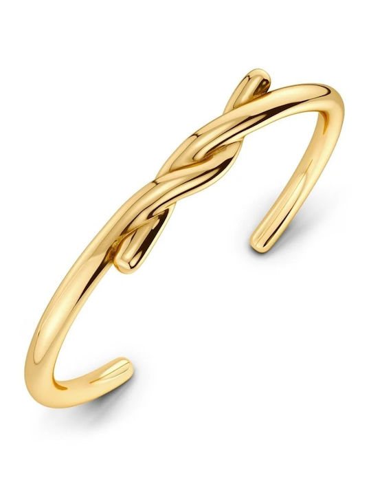 Edblad Novel Knot Manschette Gold L 131940 Stahl