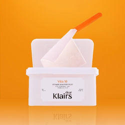 Dear, Klairs Freshly Juiced Vitamin Skin Prep Pads Toner de Față cu Vitamina C, Niacinamidă și Acid Hialuronic Dear, Klairs Freshly Juiced Vitamin Skin Prep Pads Toner de Față cu Vitamina C, Niacinamidă și Acid Hialuronic