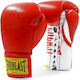 Everlast 1910 Classic Mănuși de Box din Piele pentru Competiție Roșii