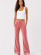 Velvet Sweatpants Faded Pink