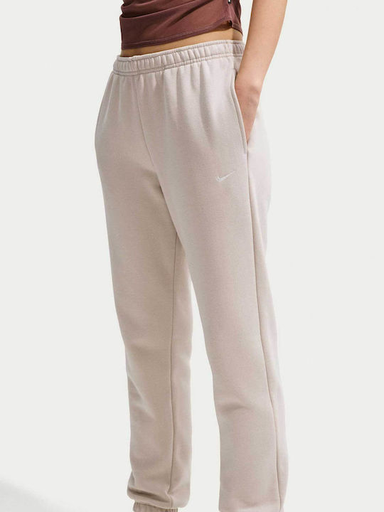 Nike Παντελόνι Φόρμας Beige