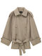 Damenmantel Beige