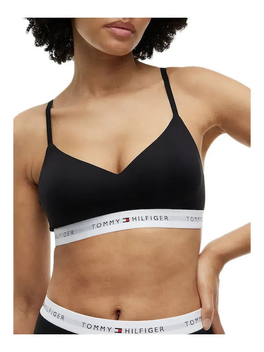 Damen Sport-BH Push Up Schwarz