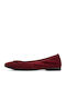 Leder Damen Ballerinas Rote