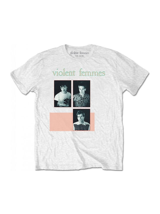 Violent Femmes T-shirt Vintage Band Photo White