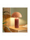 Lito Metal Vintage Table Lamp For E14 Fitting With Orange Shade And Base