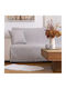 Borea Ριχτάρι Τριθέσιου Καναπέ Chenille 180x300εκ. Γκρι