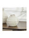 Decorative Ceramic Vase Lewis White Φ16.3xH15cm
