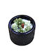 Candle Light Aromatisches Soja Kerze in Gefäß Schwarz 004328MAU