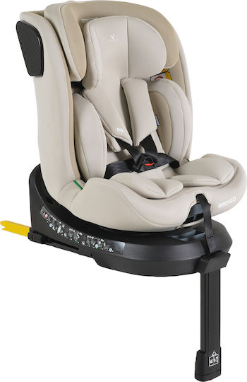 Cangaroo Bravo столче за кола i-Size с Isofix Vanilla Beige