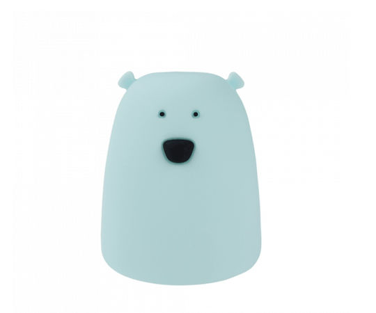 Mary's Led Lamps Mary's Kids Night Light Rgb Small Teddy Bear Blue 901.00094