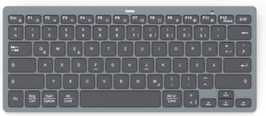 HAMA Travel 400 Tastatură Fără Fir Bluetooth pentru Tabletă Engleză SUA