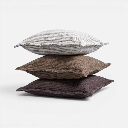 Nef-Nef Homeware Μαξιλάρι Καναπέ Brooklyn Ecru 50x50εκ.
