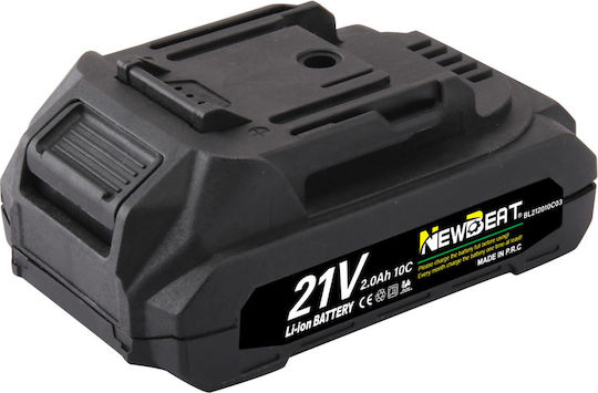 NewBeat Werkzeugbatterie 21V mit Batteriekapazität 2Ah