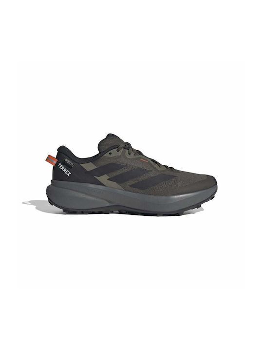 adidas Tracefinder Men's Sport Shoes Trail Running Grey Waterproof with Gore-Tex Membrane