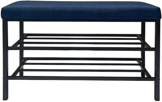 Taburet Camera De Zi Albastru Navy 75x30x47cm