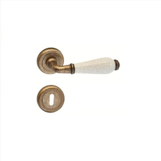 A-390 Rosette Rostiges Kralke Fix Rechts