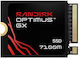 Optimus GX 7100M SSD 1TB тип M.2 с връзка PCI Express 4.0 (Съвместим с PS5) SDSP71100TAT-000E0
