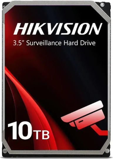 Hikvision 10TB HDD Твърд Диск 3.5" SATA III 5400rpm за Записващо Устройство DS100HKAI-VX1