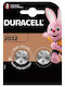 Duracell Watch Lithium Batteries CR2032 3V 2pcs