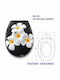 Import Hellas Капак за тоалетна чиния Soft Close Пластмасов Бял