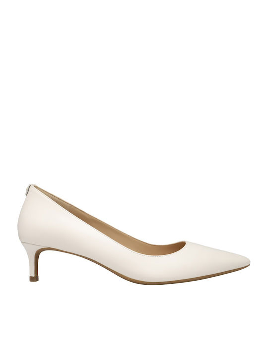 Michael Kors Alina Leather Heels with Low Heel ...