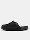 Suede Damen Hausschuhe Schwarze