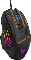 Wozinsky WMGK-1179W Mouse de Gaming RGB 7200 DPI Negru