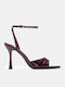 Sandale Elegante Damă Burgundy