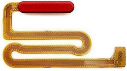 Cable Ribbon with Fingerprint in Red Colour for Samsung Galaxy A12