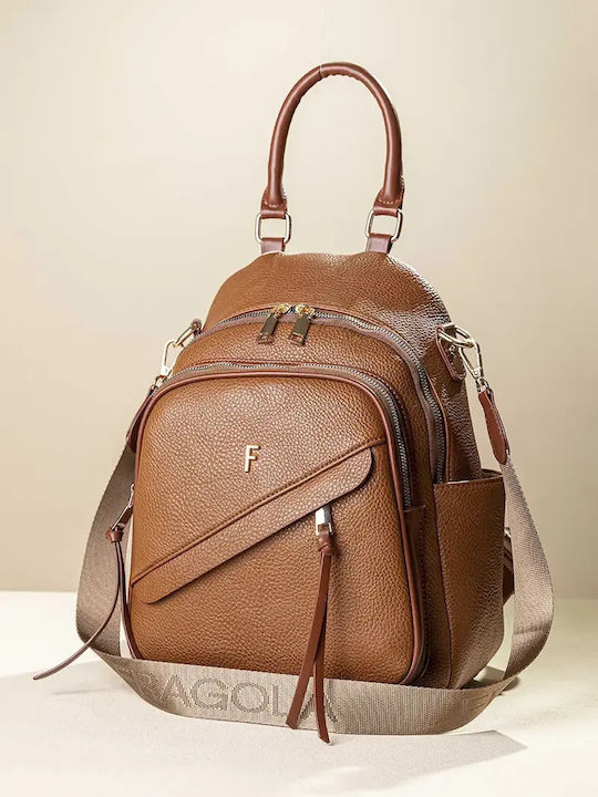 Fragola Women's Bag Backpack Shoulder Light Brown